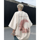 Ptat American Suede Hart kurzärmelige Männer Schwergewichtige T-Shirt großer Mond Großdrucker kleiner Ausschnitt halbärmelig T-Shirt-Kleidung H9904 Schwarz 4xl (Empfohlen 180-200 Jin [Jin gleich 0,5 kg]))