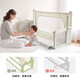 
Sweeby (Sweeby) crib mid-bed baby bed fence children's bed guardrail newborn breastfeeding anti-pressure coaxing to sleep on the bedside Nado gray丨Bed in bed + bed guardrail丨Mosquito net