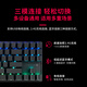 CHERRY cherry keyboard MX8.2 wireless keyboard three-mode mechanical keyboard Bluetooth keyboard gaming keyboard office keyboard 87 keyboard RGB color light aluminum alloy keyboard pink red axis