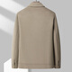 Pierre Cardin cold-proof and warm spring and autumn double-sided woolen coat men's business casual short men's woolen coat camel 2XL 185