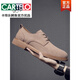 CARTELO men's shoes autumn suede leather Martin boots men's low-top British genuine leather soft sole business casual frosted anti-suede leather shoes for men black tendon color sole 9006 42