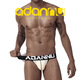 Adano translucent sexy men's thong mesh low-waist temptation underwear macho sexy T-pants AD139 white L