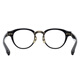 Four Nines999.9 Cadre de lunettes importée du Japon pour hommes et femmes, planches de mode de luxe légères + Titanium Full Frame Myopia Glasses Frame M-150 9903 Black
