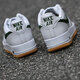 Nike (Nike) zapatos para hombres Summer New Air Force 1 Air Force No. 1 Sneakers Low Top Lightweight Breatable Casual FD7039-101 AF1 White and Green 42.5