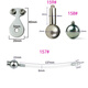 
MPPMCK double screw stainless steel flat plate negative electrode number lock penis cage male desire control exerciser passion lock cb lock male 15940mm round