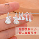 VINASI 925 Parnesa pequeña Capa de loto de loto Diy Accesorios de joyas de plata Pulsera Bag Lucky Coste pequeño Coste