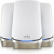 NETGEAR Orbi RBKE963 whole-house coverage mesh networking router Wifi 6E large apartment RBKE964B-1 main router + 3 bathrooms