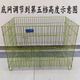 Foldable bold dog cage for sale dog fence exhibition cage running bed exhibition table wire fence nano paint dog cage nano running bed nano paint (with tray) length 88 width 60 total height 65