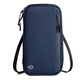 VANLEMN Denmark anti-theft brush study abroad travel passport bag multi-functional storage document bag large capacity passport holder card bag royal blue