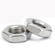 Renjuyi 304 stainless steel GB/T6172.1 hexagon thin nut flat thin nut GB6173 fine teeth M2M4M48 M6 (100 pieces) standard teeth