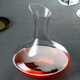 Red wine slant mouth decanter household European creative wine divider pot ornaments transparent 1995ml