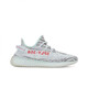 Adidas Yeezy 350 flammable ice coconut breathable youth student casual shoes 36.5