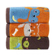 Jieyu Vosges children's absorbent cartoon cotton small towel face towel with lanyard type A yellow and green one each 50x25cm Jieyu Vosges children's absorbent cartoon cotton small towel face towel with lanyard type A yellow and green one each 50x25cm