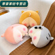 Rongtao Cute Creative Plush Toy Super Soft Cushion Sleeping Corgi Butt Pillow Bed Girl Doll Rag Doll Gray