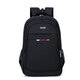 Kangaroo Backpack Men's Backpack Large Capacity Luggage Travel Bag Student School Bag Female Junior High School Business Laptop Bag Black with Red Label