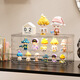 OMANTI double-layered figure storage box magnetic acrylic dust-proof Bubble Mart doll Brooke blind box storage display stand double-layer fully transparent figure display box