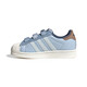 ADIDAS阿迪达斯童鞋24秋女童板鞋三叶草牛仔贝壳头小白鞋小童鞋IH3291 IH3291 32码 13.5k/脚长19.5cm