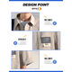 Baiqueting short-sleeved shirt men's summer new ice silk shirt jacket men's trendy brand loose casual work jacket top 854 light gray XL