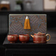 SUSHI CERAMICS purple clay pot Dunhuang Baoxianghua one pot two cups teacher Chen Guozai's work gift box holiday souvenir