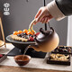 Rongshantang coarse pottery stove-cooking teapot, teapot, household kettle, electric ceramic stove, tea stove, health-care kettle, coarse pottery kiln turned into kettle-Ti Liang Ruyi