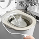 Meikejie ass-washing artifact, men's hemorrhoid basin, bidet, women's special basin, squat-free cleaning, men's smoked toilet basin, medicinal bath special model, water pink, 99% toilet suitable for 7