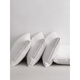 MAITIXUAN Light Luxury Brand 100 Long-length cotton down pillow cervical vertebrae protection sleep pillow cotton goose velvet pillow core one package [low pillow, about 6CM under the pillow]