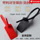 Label cable tie, disposable plastic seal, anti-theft buckle, logistics tag, cable identification plate, custom-made orange 30 blanks for experience (1 marker pen included)