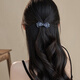 Chimera (CHIMERA) bow hairpin back ponytail horizontal clip headband female high-end hairpin hair accessories female birthday gift