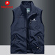 Marmot Vest Men's Vest Jacket Spring, Autumn and Winter Outdoor Mountaineering and Fishing Multi-Pocket Workwear Vest Dark Blue M