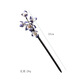 Xiaoqinggua new wooden flower hairpin retro step shake handmade wooden hairpin ancient style hairpin ancient style high-end hairpin F2917 wooden flower hairpin