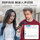 Ithink noise-cancelling translation headphones, business simultaneous translation, overseas travel artifact, multi-language spoken language learning, intelligent foreign language translation headphones