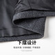 SHANSHAN Shanshan Wool Suit Jacket Men's Autumn and Winter New Thickened Men's Jacket Business Commuting Work Formal Dress Black XL /180 Recommended 135-150 Jin Jin equals 0.5 kg