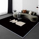 Xinlin ins style carpet living room carpet coffee table carpet room carpet bedroom floor mat household stain-resistant sofa high-end light luxury Nordic 03 120*160 cm