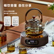 Mingguang 2025 new tea kettle electric ceramic stove tea set small kettle tea stove health pot tea set