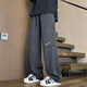 Idea (Zhuyifan) Gran de grasa Gran tamaño 230 Jin [Jin equivale a 0,5 kg] Pantalones para hombres Pantalones de trabajo delgados de primavera y verano Summon