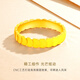 CRD Ke Laidi gold ring dragon scale gold ring solid gold 999 men and women ring CNC solid holiday gift 6g 19#