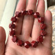 Baozha Cinnabar Bracelet for Money from All Directions Couple Male Personalized Zodiac Year Bracelet Female Garnet Bracelet Simple Jewelry Small Bracelet for Money from All Directions (Men's Bracelet)