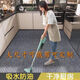 Xuxian kitchen floor mat entry door door mat dirt-resistant anti-slip anti-oil water-absorbent carpet bathroom entrance mat customized whole black and gray seven stripes 90*180 cm new anti-slip floor mat