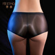 Admire sexy thong, men's lace underwear, couples, sexy ultra-thin open crotch, no need to take off, temptation JJ stockings, 7179 pearl ring black single piece dew panties, transvestite fake vagina, black silk transparent gloves, special