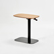 MUJI pneumatic lifting side table/wooden seat board bedside table office desk small table bedside table KBL5CC3A length 550*width 350*height (550-805)mm