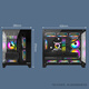 Colorful Computer i5 13400F/RTX5060Ti 4060Ti Chicken Eternal Live Broadcast Designer RTX5070 E-Sports Gaming Desktop Computer Host DIY Assembly Complete Machine with Four Black Models丨i5 13400F丨RTX5060 Graphics Card