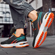 Jordan Grand Summer Men's Shoes Zapatos de gran tamaño Capases Anti-Slip 46 Air Cushion 47 Sports impermeables de cuero impermeables Running Black Orange Nange 9737 42 42