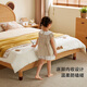 Lin's home log style bear children's bed boy crib single bed children's bed girl LH167A2 drawer storage style bear bed + 0 glue mattress 1200mm*2000mm