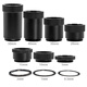 C-CS adapter ring macro ring 0.5 1 2 5 10 15 20 30 40mm industrial lens extension tube camera gasket 5mm C-CS adapter ring