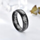 Color Leias Ring Titanium Stahlring Herren trendy Nischendesign Männer einzelne Ringe vielseitige domineerische Jungen Ring Student Schwanz Ring Silber 9 andere Größen hinterlassen eine Nachricht