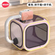 Tiger Pet Pet Drying Box Cat Bathing and Hair Blowing Artifact Small Dog Special Hair Drying Bag Household Water Hair Dryer Purple-Drying Bag Suitable for 25 Jin Jin equals 0.5 kg of domestic pets