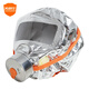 Huozhanshi gas mask household fire mask anti-smoke and fire protection 3C certified fire escape filter self-rescue breathing equipment 3 fire masks + 3 1.5m fire blankets