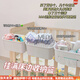 Wenzhi bedside hanging basket baby bedside diaper storage box bed rail storage bag crib hanging storage bag 3-in-1 hanging basket 1 layer