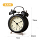 Codex Alarm Clock Children's Cartoon Luminous High Volume Student Mechanical Ringing Bell Special for Lazy People to Wake Up Artifact Bedside Clock Essential for Starting School Black 3.5 Inch New Year's Gift