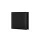 COACH Men's Short Half-Fold Cow Split Leather Wallet Black CR899